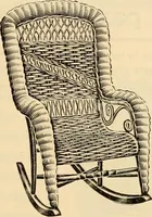 An illustration from Furniture including everything for the home, office and hotel. (1908)