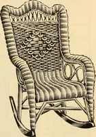 An illustration from Furniture including everything for the home, office and hotel. (1908)