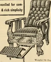 An illustration from Furniture including everything for the home, office and hotel. (1908)