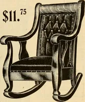 An illustration from Furniture including everything for the home, office and hotel. (1908)
