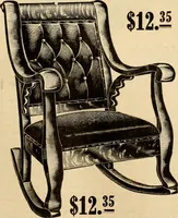 An illustration from Furniture including everything for the home, office and hotel. (1908)