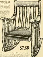 An illustration from Furniture including everything for the home, office and hotel. (1908)