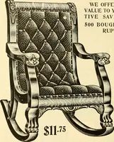 An illustration from Furniture including everything for the home, office and hotel. (1908)