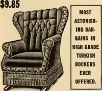 An illustration from Furniture including everything for the home, office and hotel. (1908)