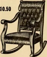 An illustration from Furniture including everything for the home, office and hotel. (1908)