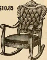 An illustration from Furniture including everything for the home, office and hotel. (1908)