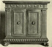 An illustration from Furniture and interior decoration of the Italian renaissance (1921)