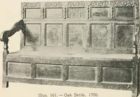 An illustration from Furniture of the olden time (1902)