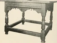 An illustration from Furniture of the olden time (1902)