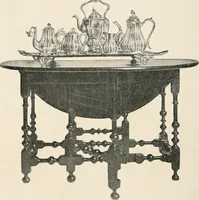 An illustration from Furniture of the olden time (1902)