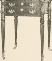 An illustration from Furniture of the olden time (1902)