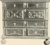An illustration from Furniture of the olden time (1902)