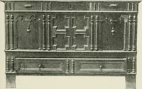 An illustration from Furniture of the olden time (1902)