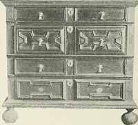 An illustration from Furniture of the olden time (1902)