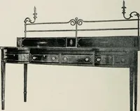 An illustration from Furniture of the olden time (1913)