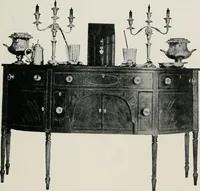 An illustration from Furniture of the olden time (1913)