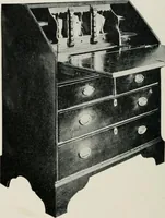 An illustration from Furniture of the olden time (1913)