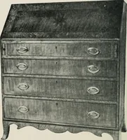 An illustration from Furniture of the olden time (1913)