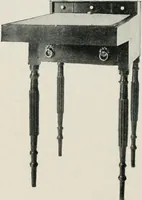 An illustration from Furniture of the olden time (1913)
