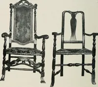 An illustration from Furniture of the olden time (1913)