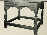 An illustration from Furniture of the olden time (1913)