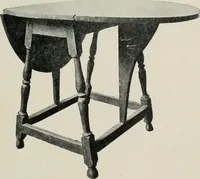 An illustration from Furniture of the olden time (1913)