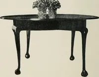 An illustration from Furniture of the olden time (1913)