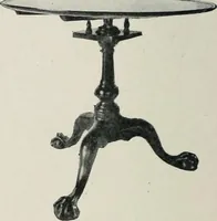An illustration from Furniture of the olden time (1913)