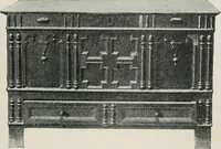 An illustration from Furniture of the olden time (1913)