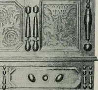 An illustration from Furniture of the olden time (1913)
