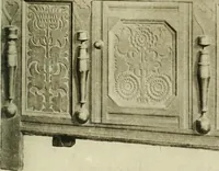 An illustration from Furniture of the Pilgrim century, 1620-1720, including colonial utensils and hardware (1910)
