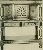 Picture 144 of 685 from Furniture of the Pilgrim century, 1620-1720, including colonial utensils and hardware (1910), leaf 151