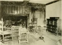 An illustration from Furniture of the Pilgrim century, 1620-1720, including colonial utensils and hardware (1910)