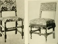 An illustration from Furniture of the Pilgrim century, 1620-1720, including colonial utensils and hardware (1910)
