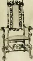 An illustration from Furniture of the Pilgrim century, 1620-1720, including colonial utensils and hardware (1910)