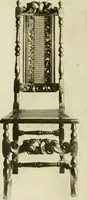 An illustration from Furniture of the Pilgrim century, 1620-1720, including colonial utensils and hardware (1910)