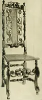 An illustration from Furniture of the Pilgrim century, 1620-1720, including colonial utensils and hardware (1910)