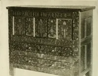 An illustration from Furniture of the Pilgrim century, 1620-1720, including colonial utensils and hardware (1910)