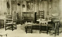 An illustration from Furniture of the Pilgrim century, 1620-1720, including colonial utensils and hardware (1910)