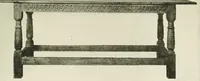 An illustration from Furniture of the Pilgrim century, 1620-1720, including colonial utensils and hardware (1910)
