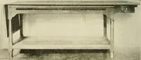 An illustration from Furniture of the Pilgrim century, 1620-1720, including colonial utensils and hardware (1910)