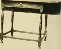 An illustration from Furniture of the Pilgrim century, 1620-1720, including colonial utensils and hardware (1910)