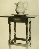 An illustration from Furniture of the Pilgrim century, 1620-1720, including colonial utensils and hardware (1910)