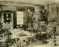 An illustration from Furniture of the Pilgrim century, 1620-1720, including colonial utensils and hardware (1910)