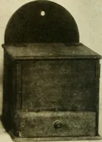 An illustration from Furniture of the Pilgrim century, 1620-1720, including colonial utensils and hardware (1910)