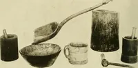 An illustration from Furniture of the Pilgrim century, 1620-1720, including colonial utensils and hardware (1910)