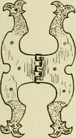 An illustration from Furniture of the Pilgrim century, 1620-1720, including colonial utensils and hardware (1910)