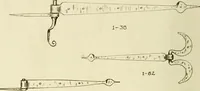 An illustration from Furniture of the Pilgrim century, 1620-1720, including colonial utensils and hardware (1910)