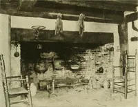 An illustration from Furniture of the Pilgrim century, 1620-1720, including colonial utensils and hardware (1910)