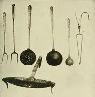 An illustration from Furniture of the Pilgrim century, 1620-1720, including colonial utensils and hardware (1910)